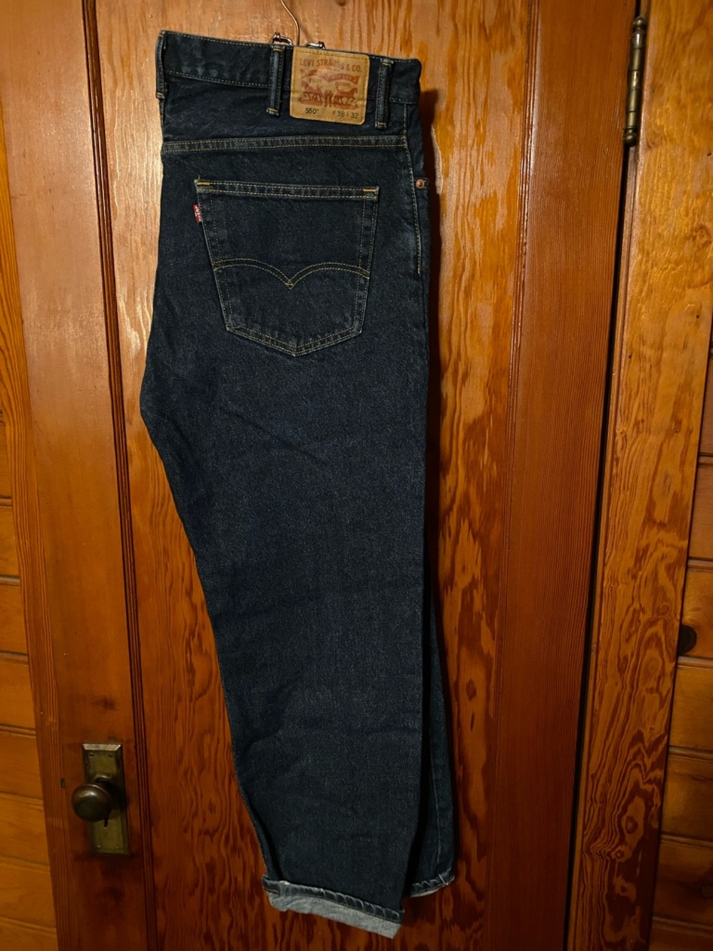 Levi's Men’s Indigo Straight Jeans